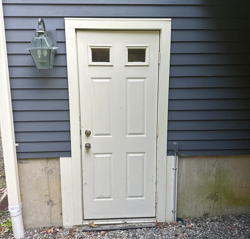 Basement door needs replacement